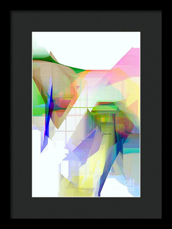 Framed Print - Abstract 9500