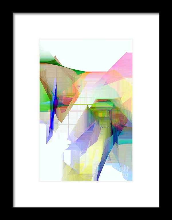 Framed Print - Abstract 9500