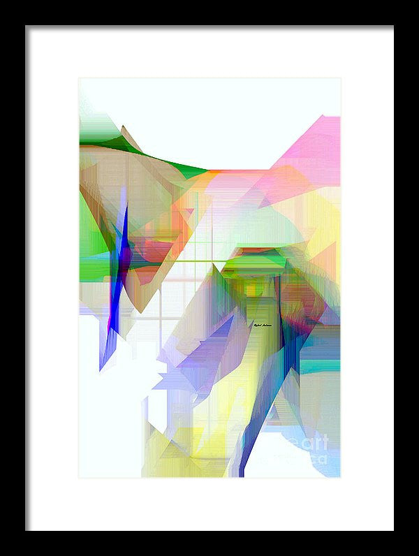 Framed Print - Abstract 9500