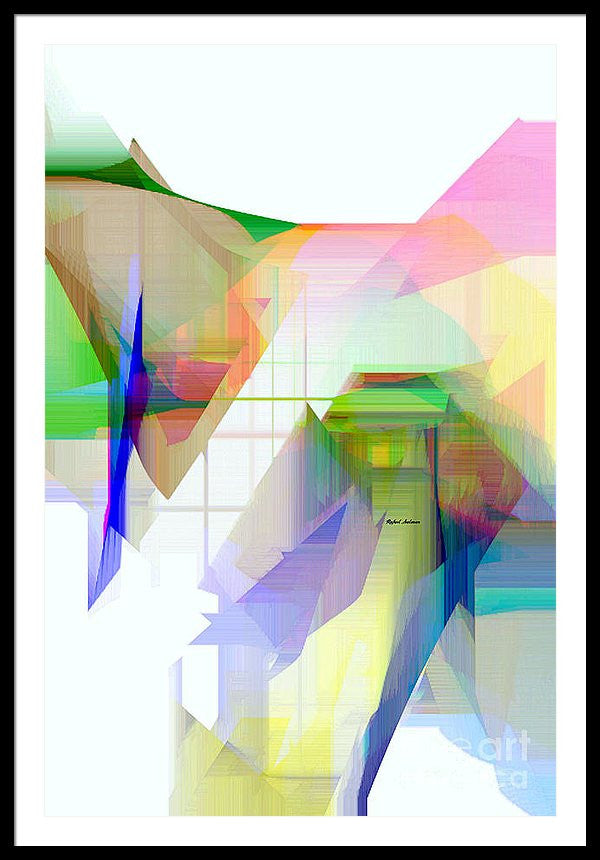 Framed Print - Abstract 9500