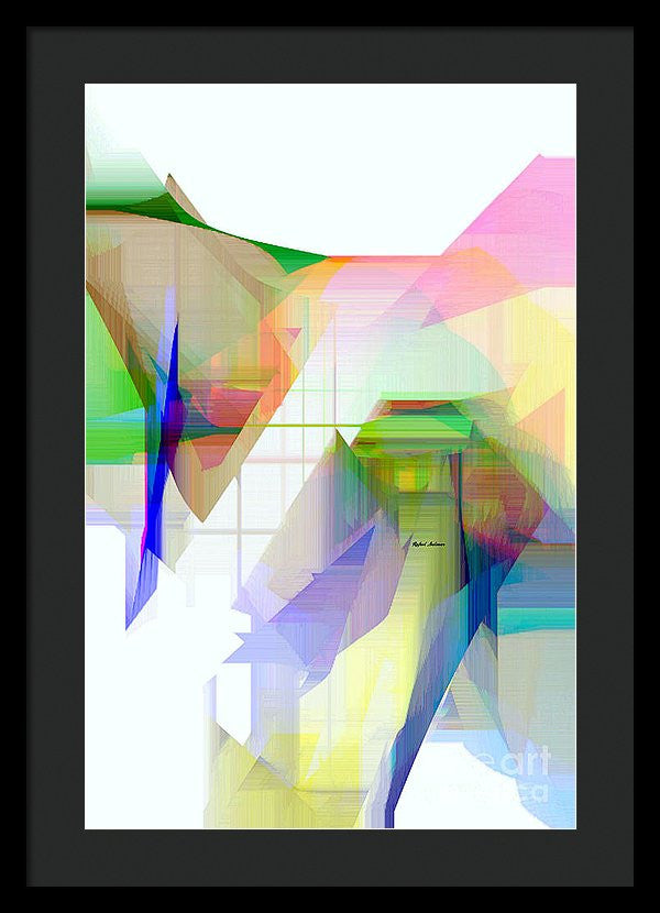 Framed Print - Abstract 9500