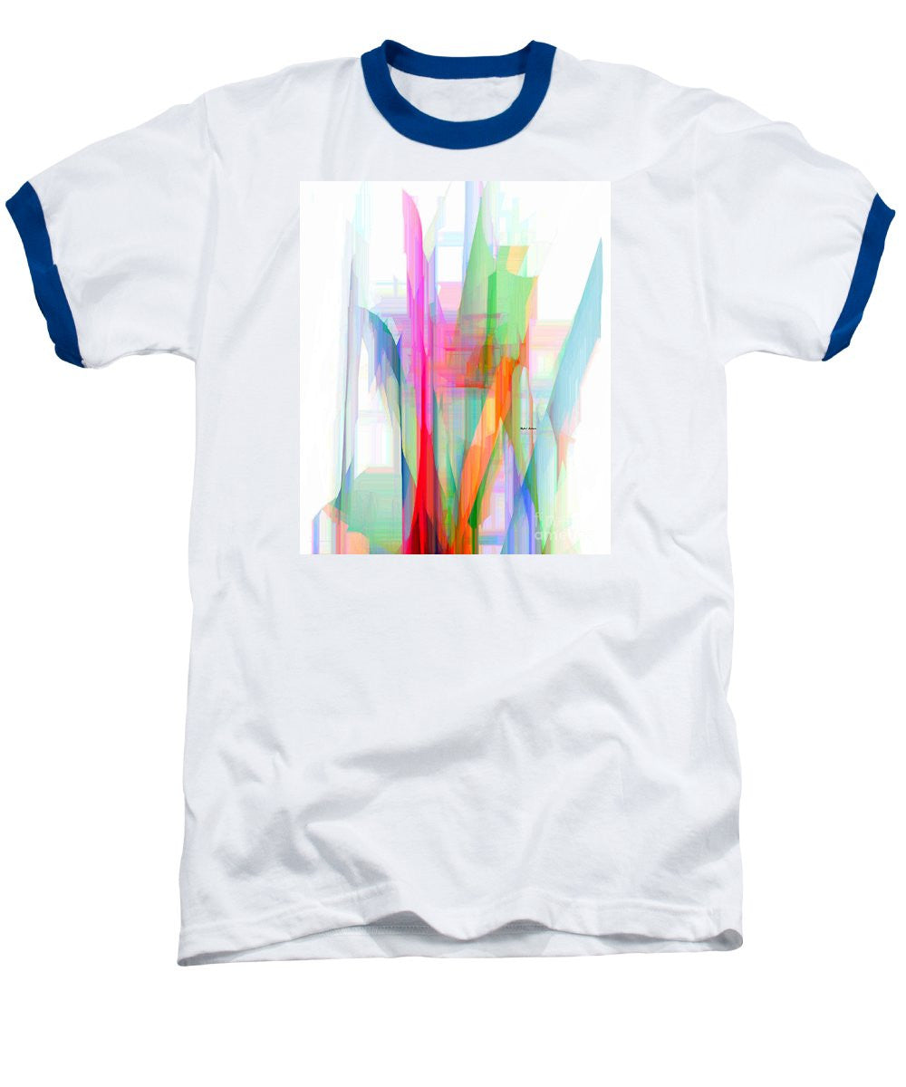 T-shirt de baseball - Abstrait 9501-001