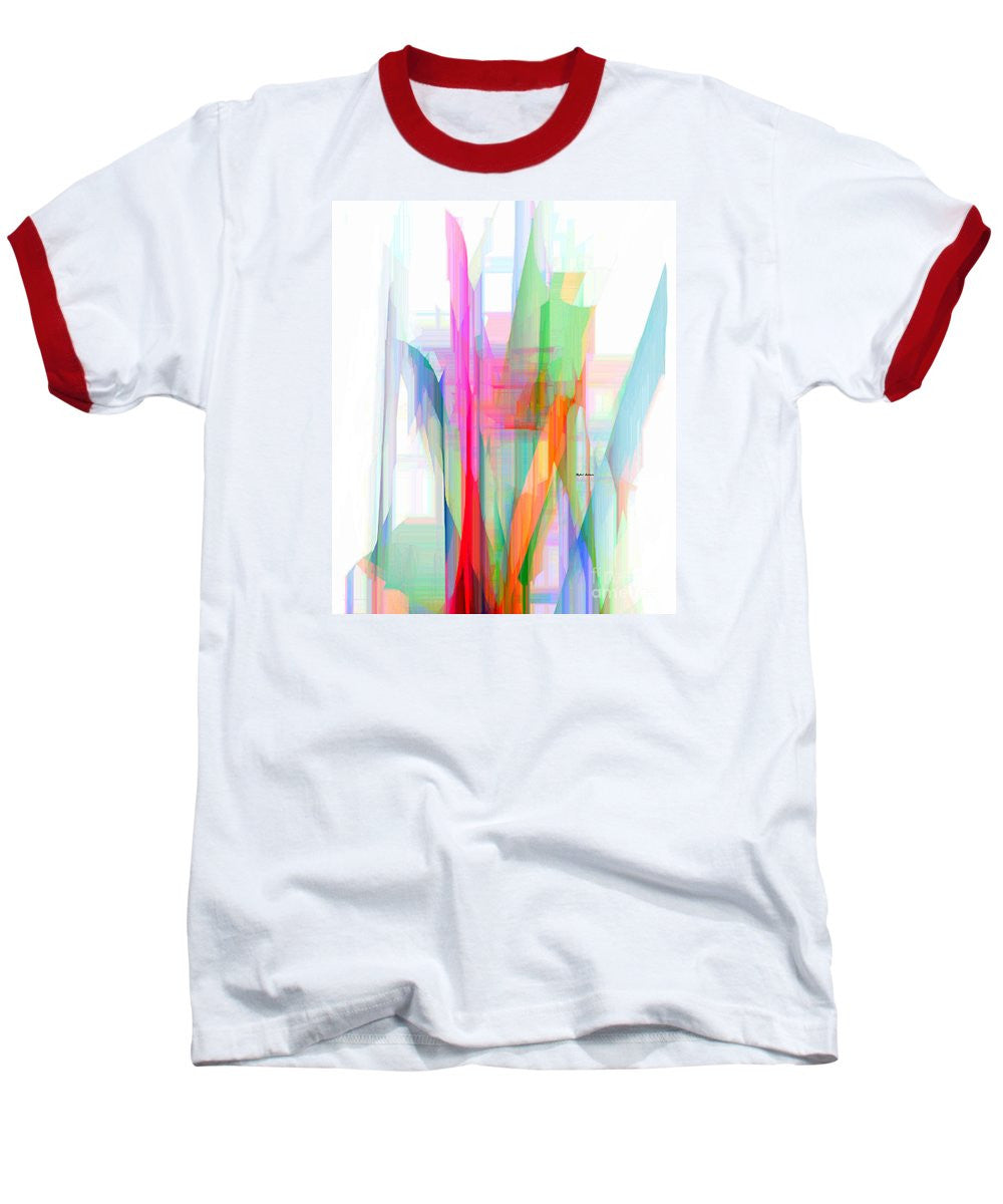 T-shirt de baseball - Abstrait 9501-001