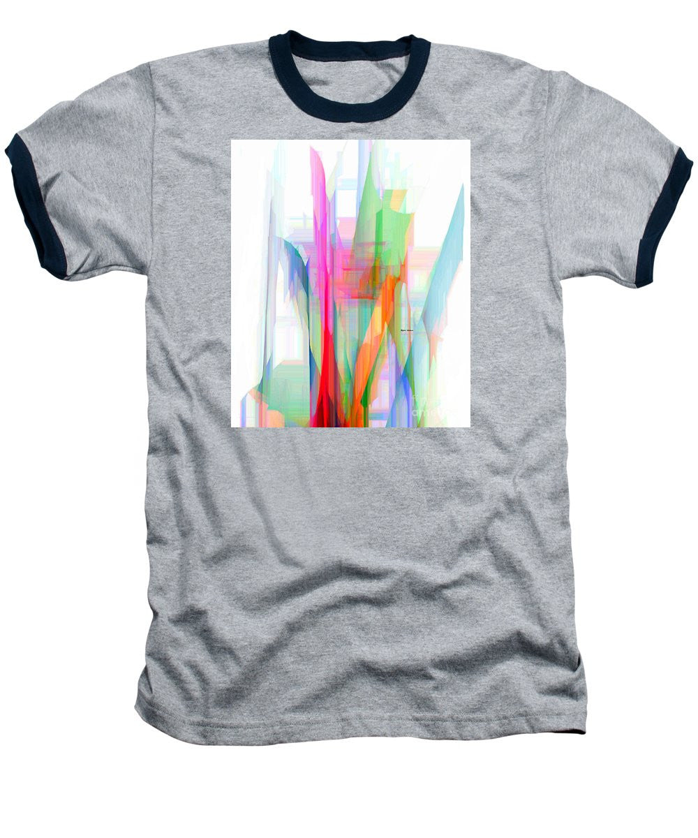 T-shirt de baseball - Abstrait 9501-001