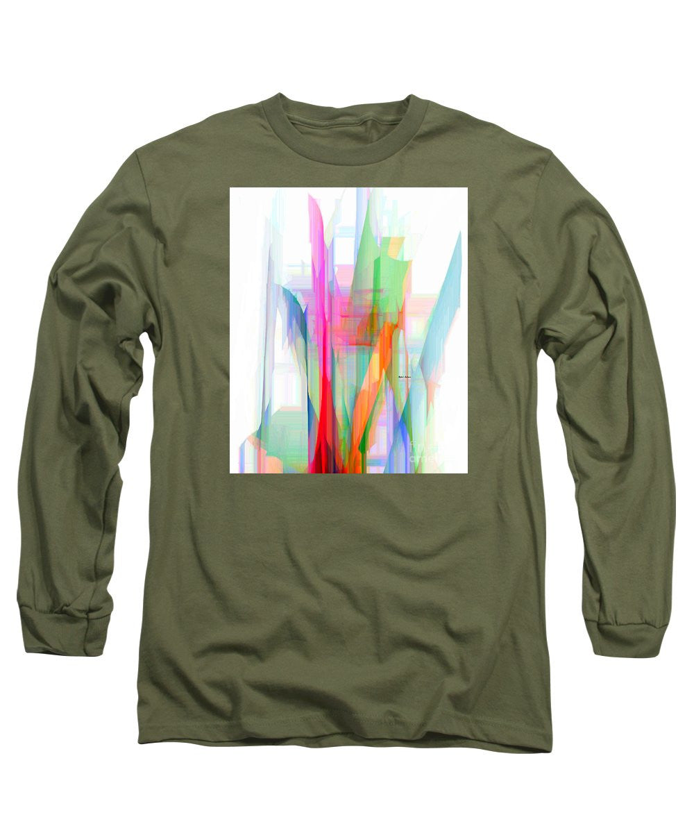 Long Sleeve T-Shirt - Abstract 9501-001