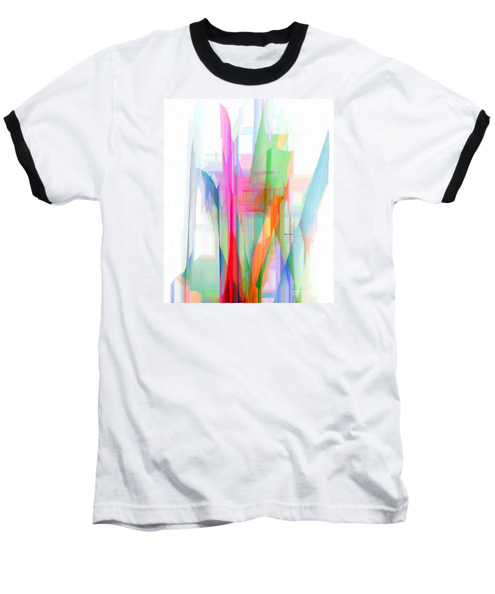 T-shirt de baseball - Abstrait 9501-001