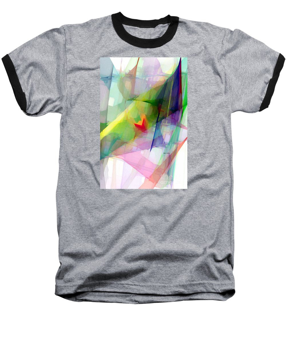 T-shirt de baseball - Abstrait 9501