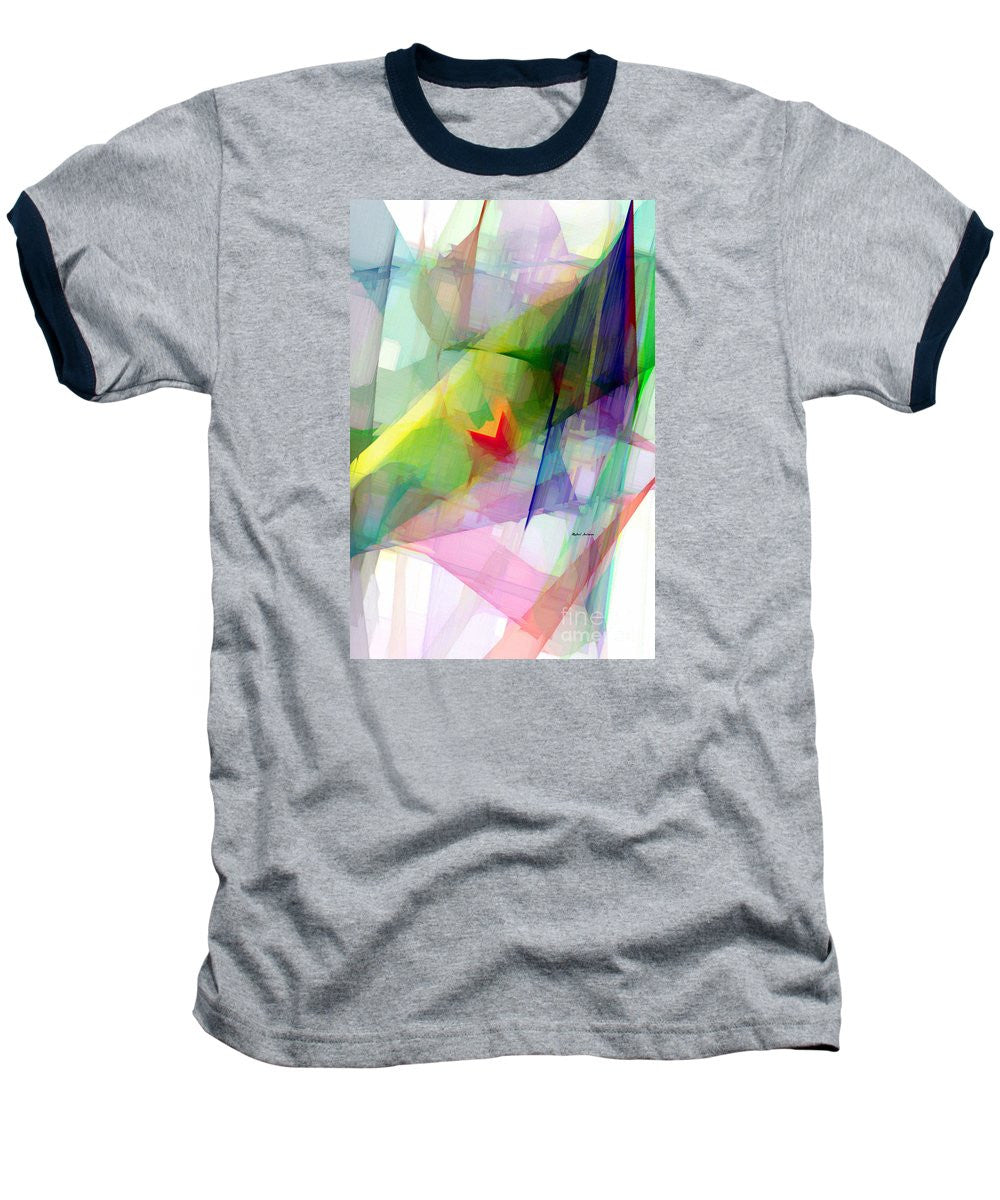 T-shirt de baseball - Abstrait 9501