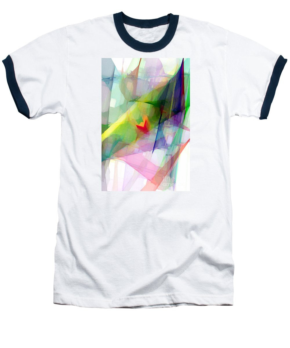 T-shirt de baseball - Abstrait 9501