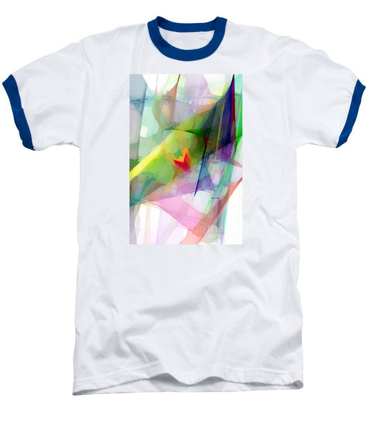 T-shirt de baseball - Abstrait 9501