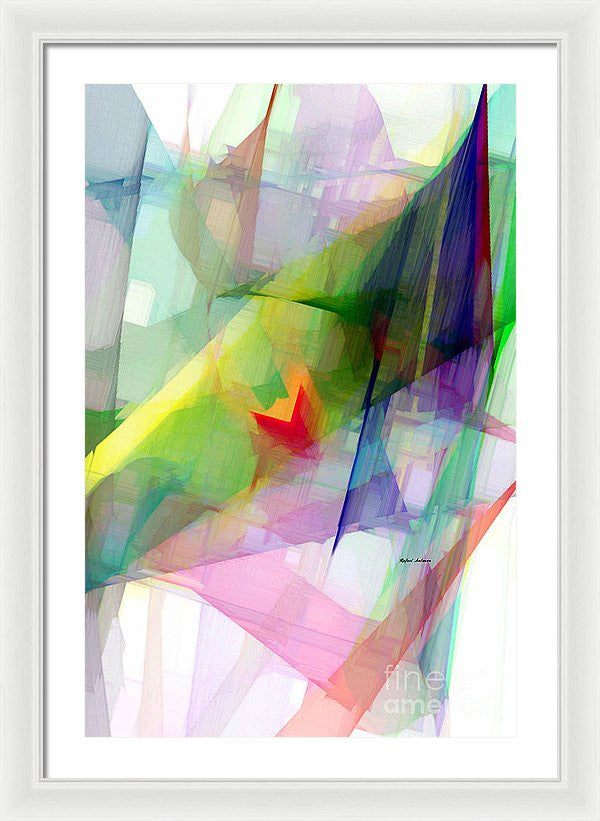 Framed Print - Abstract 9501