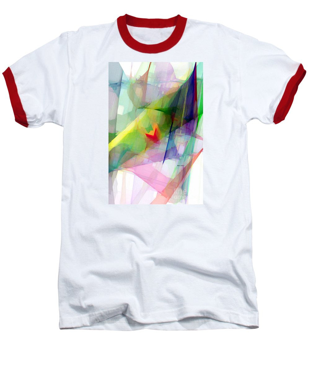 T-shirt de baseball - Abstrait 9501