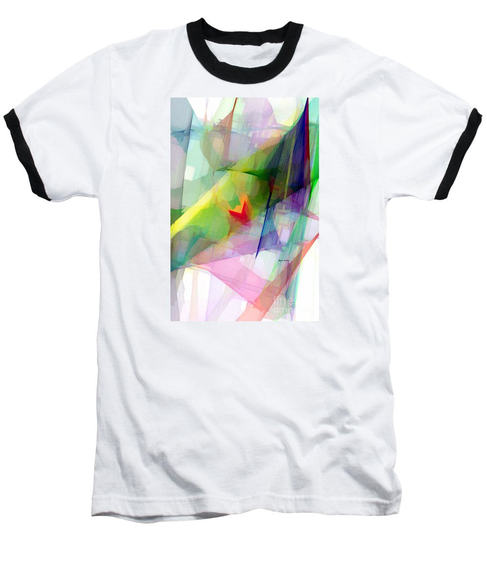 T-shirt de baseball - Abstrait 9501