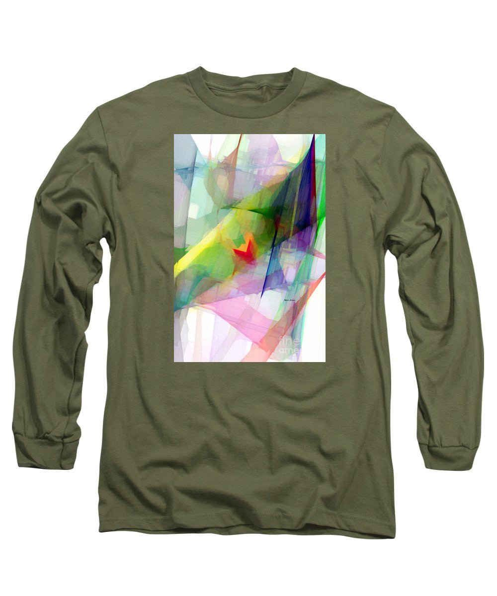 Long Sleeve T-Shirt - Abstract 9501