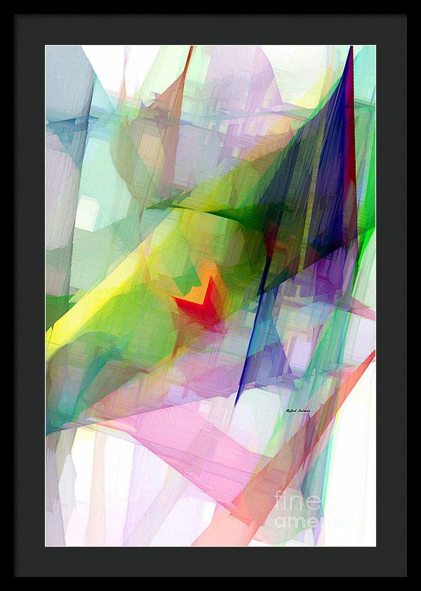 Framed Print - Abstract 9501