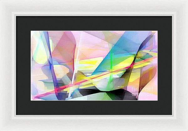 Framed Print - Abstract 9502