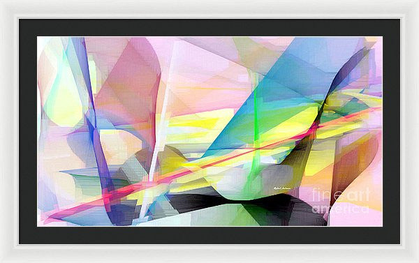 Framed Print - Abstract 9502