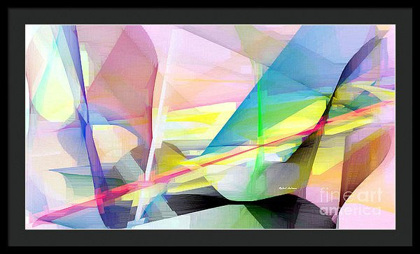 Framed Print - Abstract 9502