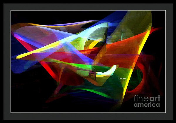 Framed Print - Abstract 9503