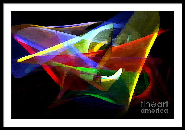 Framed Print - Abstract 9503