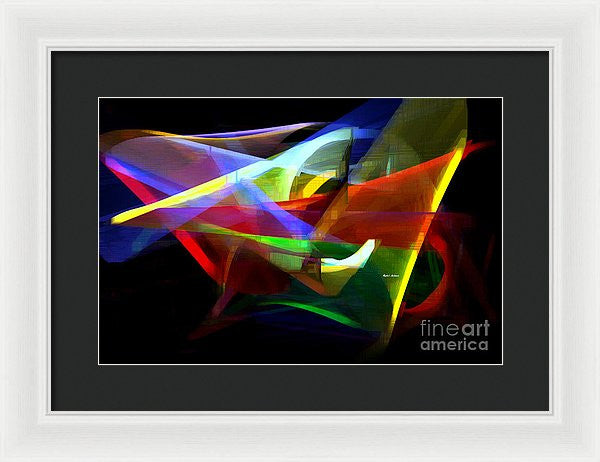 Framed Print - Abstract 9503