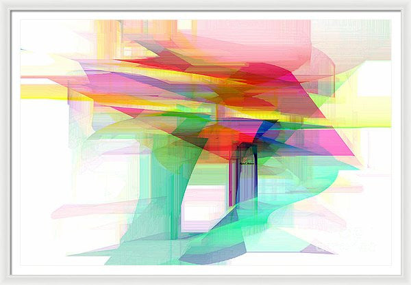 Framed Print - Abstract 9504