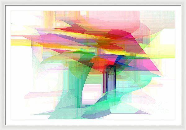 Framed Print - Abstract 9504