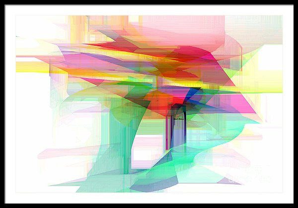 Framed Print - Abstract 9504