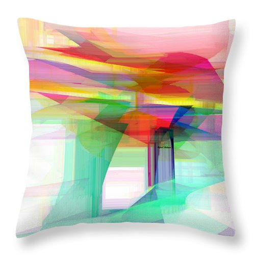 Throw Pillow - Abstract 9504