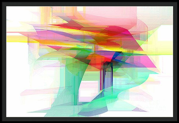 Framed Print - Abstract 9504