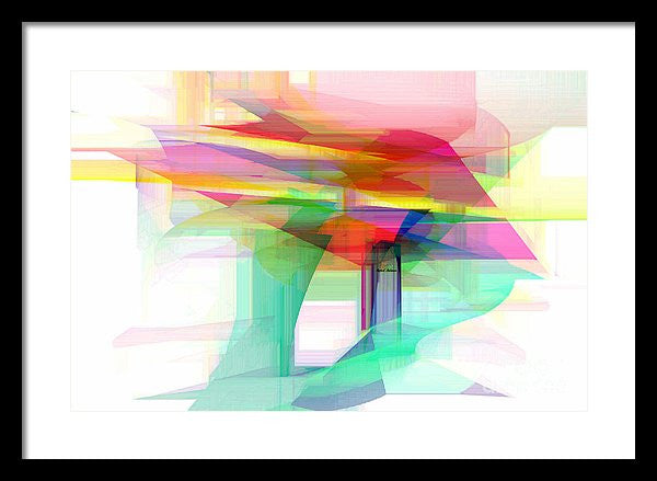 Framed Print - Abstract 9504