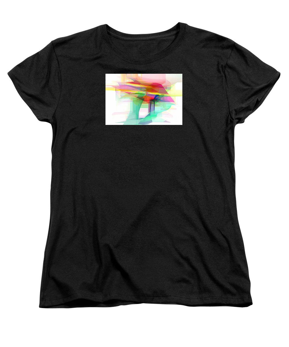 Women's T-Shirt (Standard Cut) - Abstract 9504