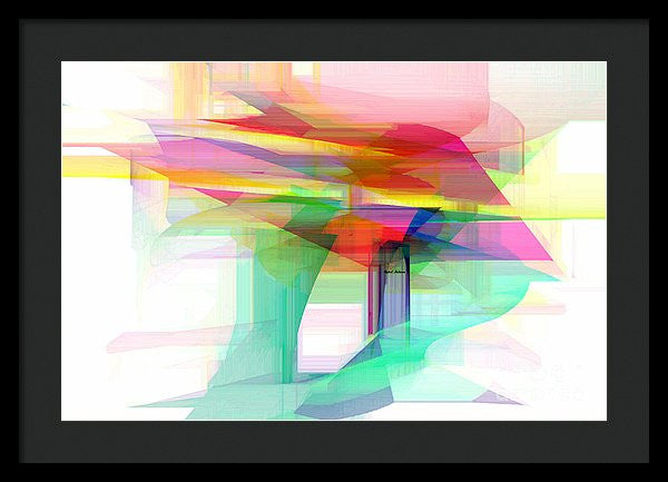 Framed Print - Abstract 9504