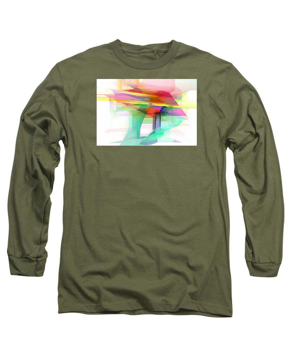 Long Sleeve T-Shirt - Abstract 9504