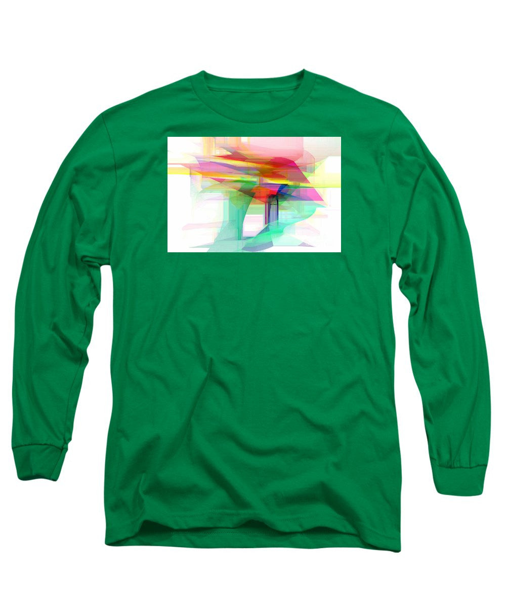 Long Sleeve T-Shirt - Abstract 9504