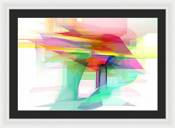 Framed Print - Abstract 9504