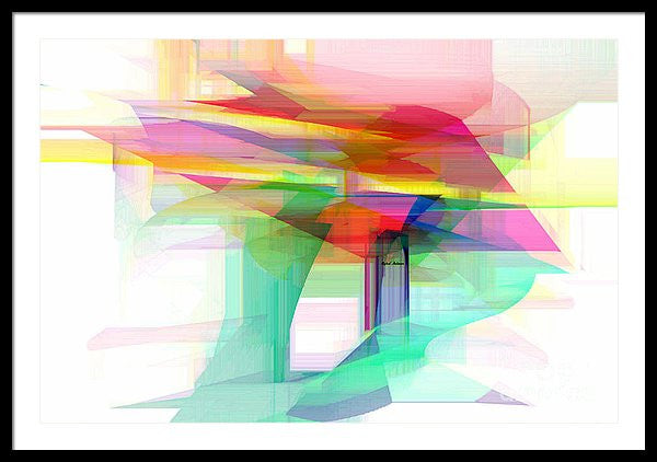 Framed Print - Abstract 9504