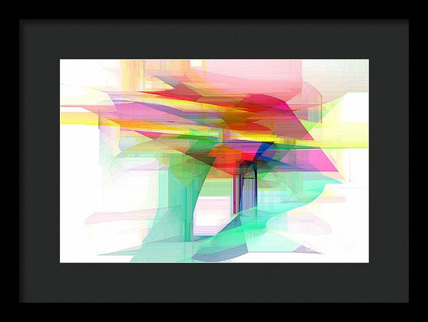 Framed Print - Abstract 9504