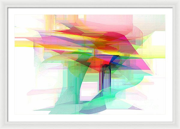 Framed Print - Abstract 9504