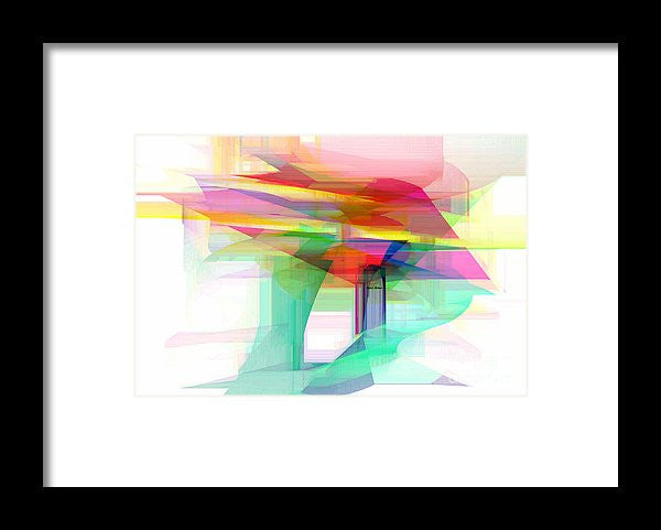 Framed Print - Abstract 9504