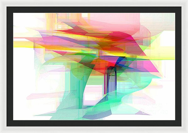 Framed Print - Abstract 9504