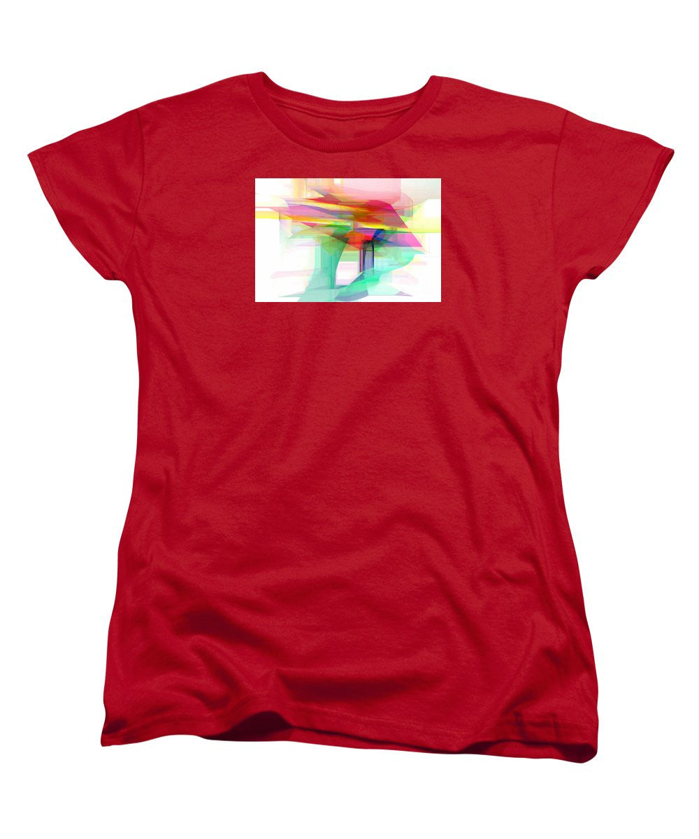 Women's T-Shirt (Standard Cut) - Abstract 9504