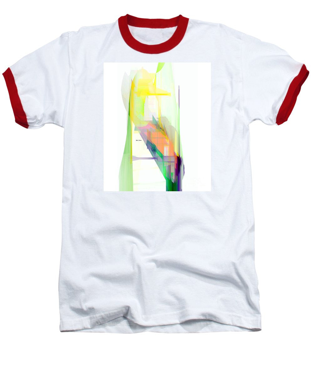 T-shirt de baseball - Abstrait 9505-001