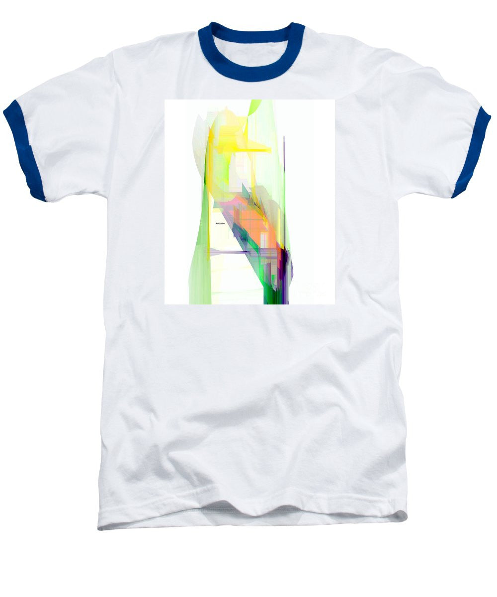 T-shirt de baseball - Abstrait 9505-001