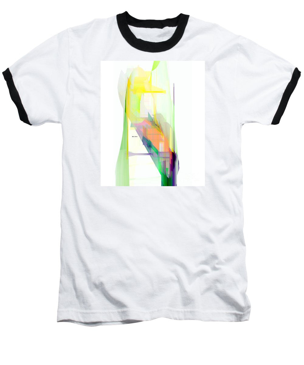 T-shirt de baseball - Abstrait 9505-001