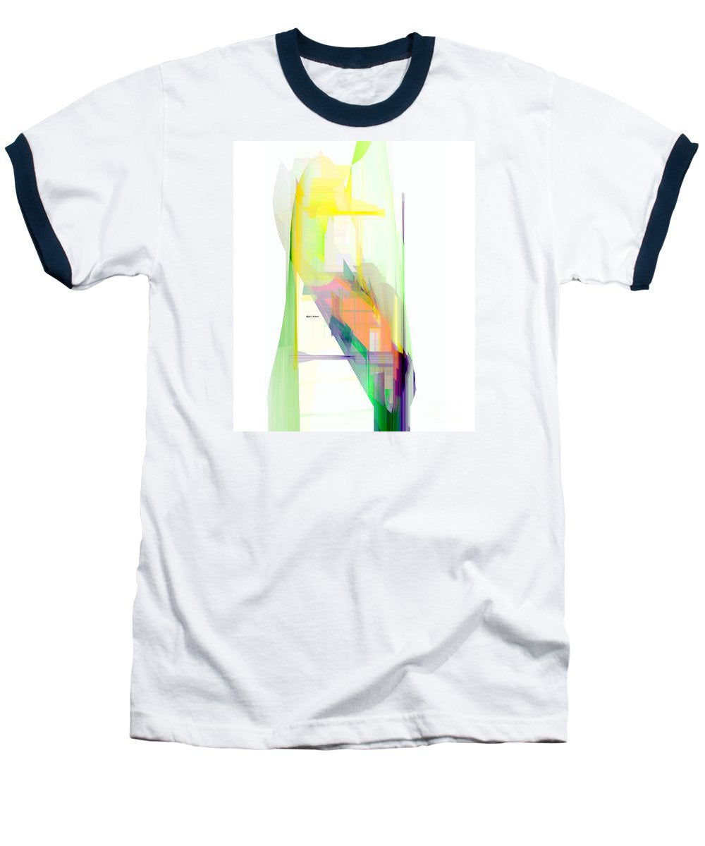 T-shirt de baseball - Abstrait 9505-001