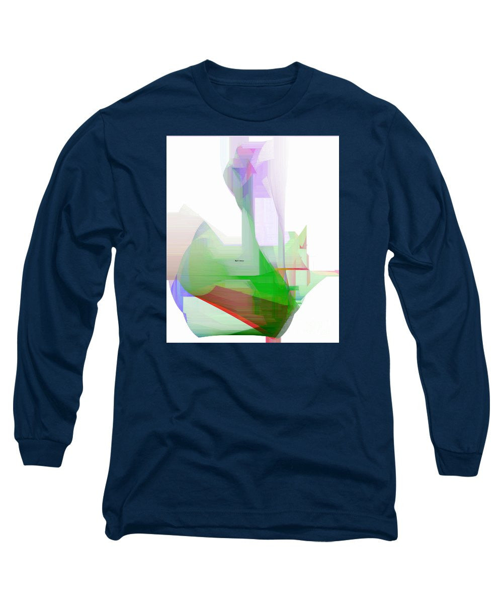 Long Sleeve T-Shirt - Abstract 9506-001