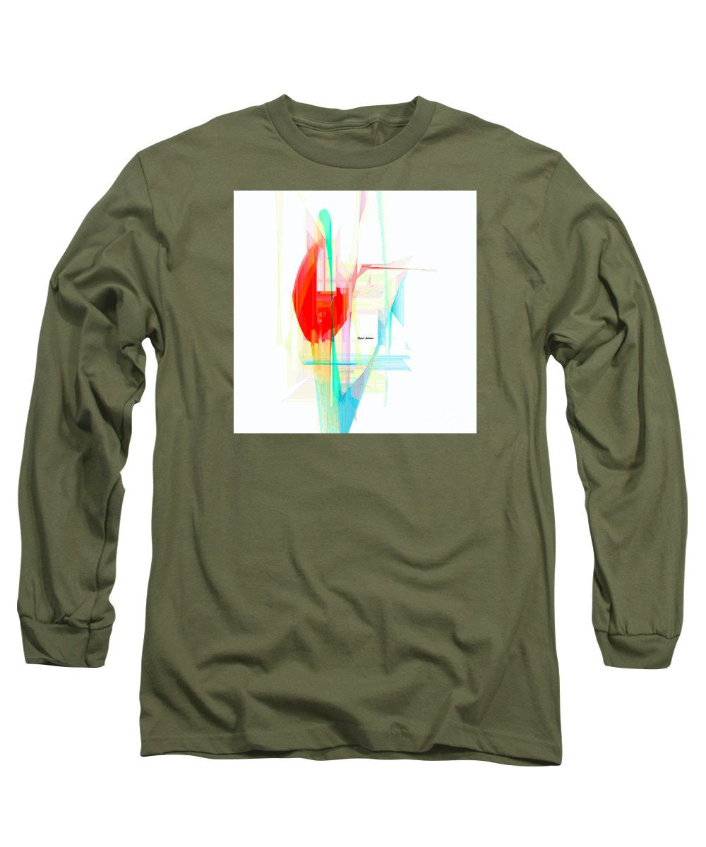 Long Sleeve T-Shirt - Abstract 9507