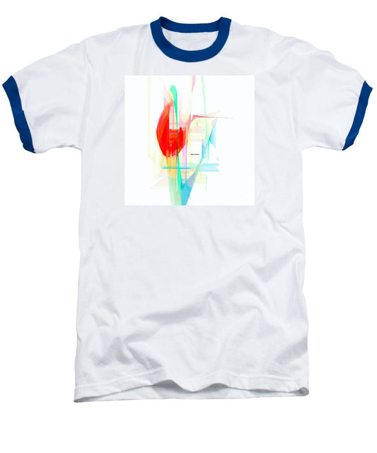 T-shirt de baseball - Abstrait 9507