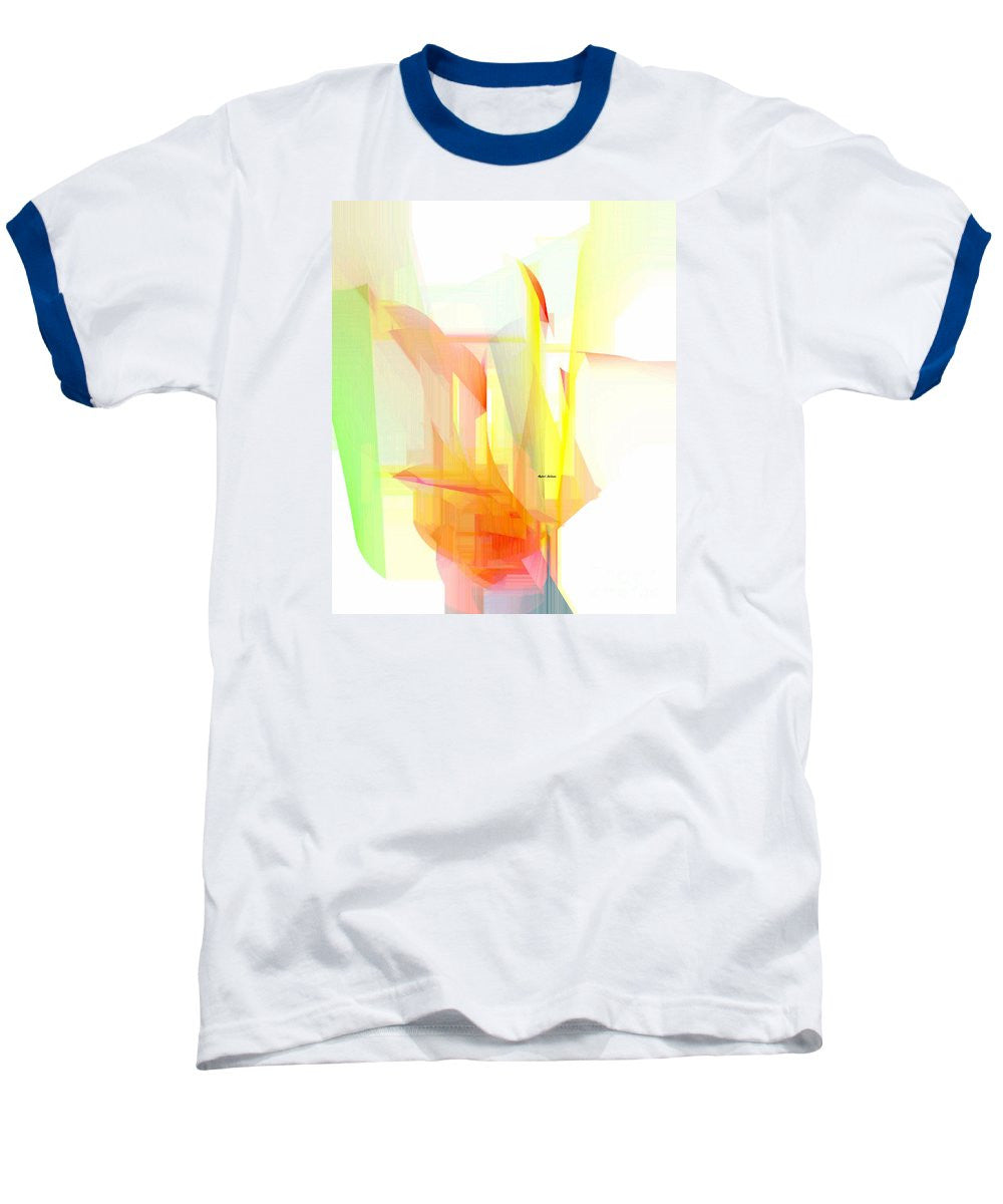 T-shirt de baseball - Abstrait 9508